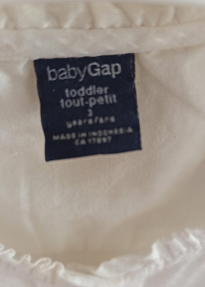 GAP bebek gomlek - Görsel 2