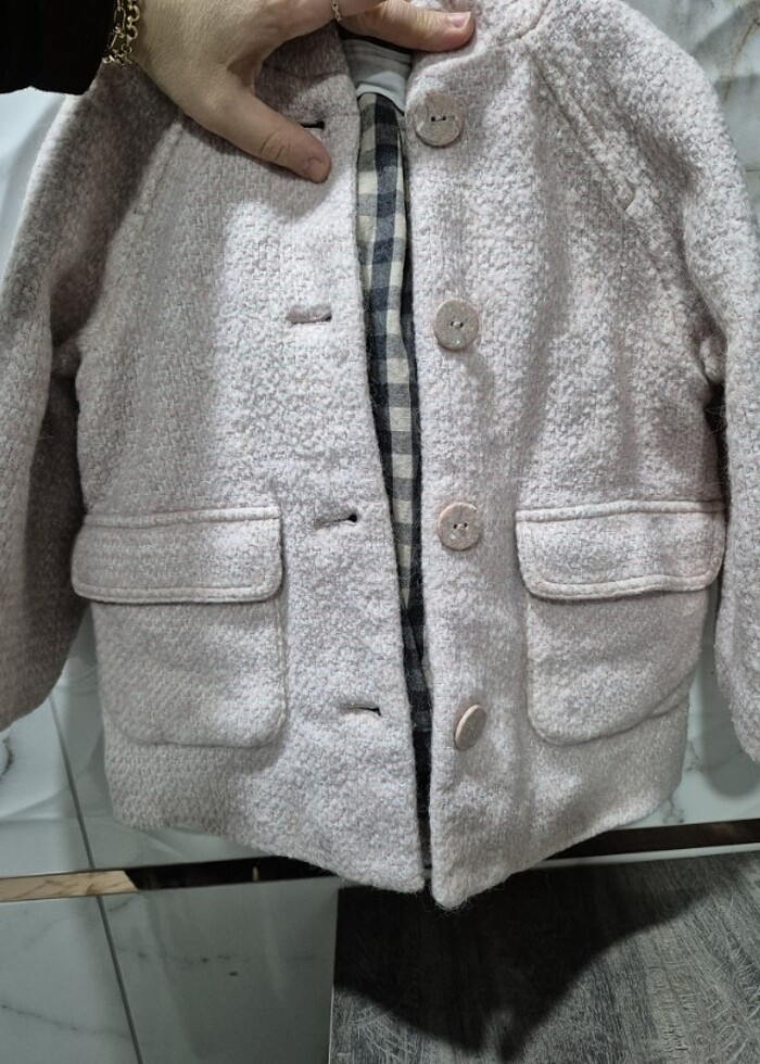 Zara bebek kaban - Görsel 5