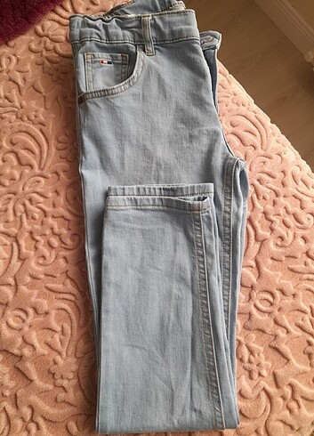 U.S Polo assn açık mavi erkek Çocuk kot pantolon