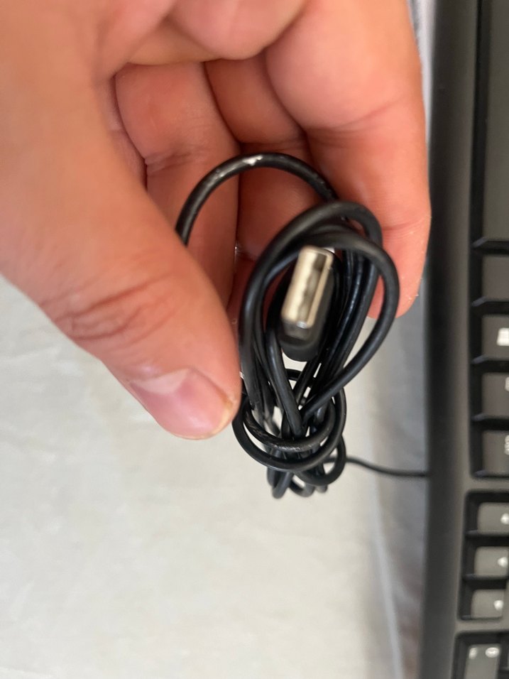 Siyah Logitech k120 Klavye - Görsel 3