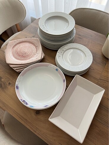Yemek takımı pasta tabakları toplu satış