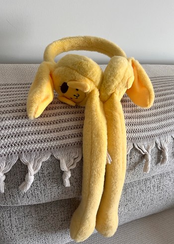 Sarı Peluş Oyuncak Kulaklık