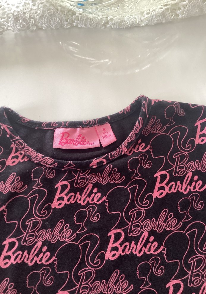 Kız Çocuk Pembe Baskılı Uzun Kollu Sweatshirt - Görsel 2