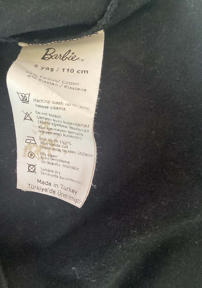 Kız Çocuk Pembe Baskılı Uzun Kollu Sweatshirt - Görsel 5