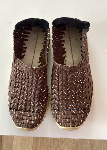 Kahverengi Kadın Dolgu Topuklu Espadril - Görsel 10