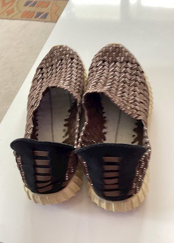 Kahverengi Kadın Dolgu Topuklu Espadril - Görsel 12