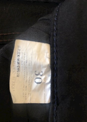 30 Beden Siyah Skinny Denim Pantolon