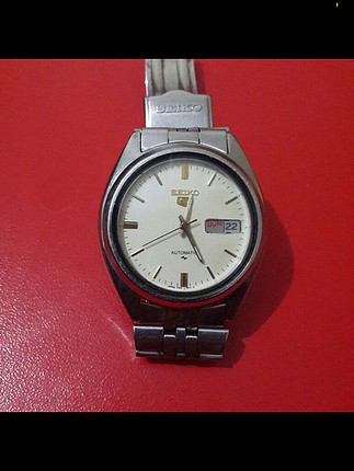universal Beden gri Renk Seiko5 Otomatik Kol Saati