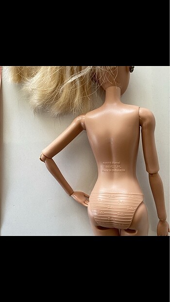 Beden Renk Barbie Bebek