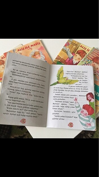 Aliş ile Maviş Çocuk Kitabı - Görsel 2