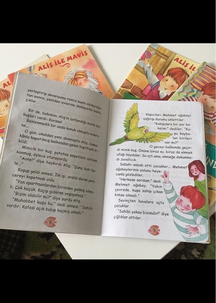 Aliş ile Maviş Çocuk Kitabı - Görsel 2