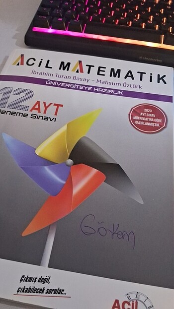 Beden AYT Matematik Deneme Orijinal Acil