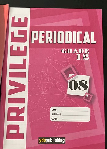 Beden Renk Privilege Periodical 12. Sınıf Soru Bankası