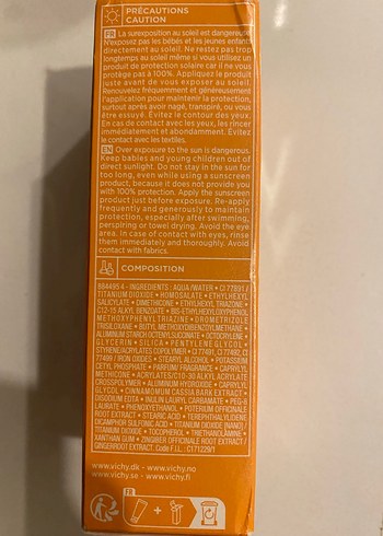 Vichy Capital Soleil SPF 50 Tonlu Yüz Koruyucu Sıvı - Görsel 2