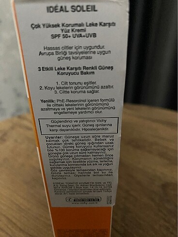 Vichy Güneş Kremi - Görsel 2