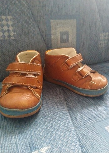 Kahverengi Erkek Bebek İlk Adım Ayakkabısı - Görsel 4
