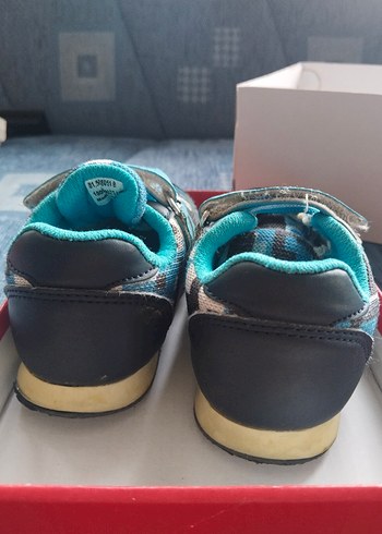 Mavi Gri Erkek Çocuk Spor Ayakkabısı - Görsel 4