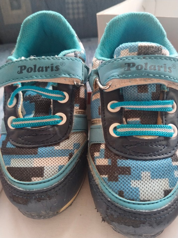 Mavi Gri Erkek Çocuk Spor Ayakkabısı - Görsel 5