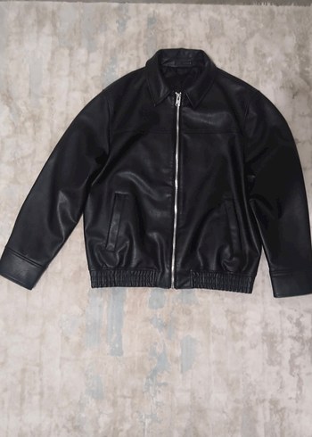 zara erkek deri ceket - Görsel 10