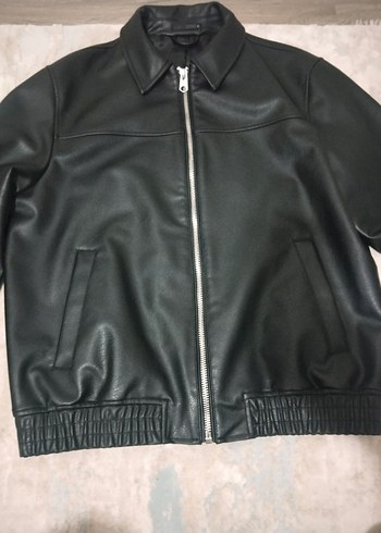 zara erkek deri ceket - Görsel 4
