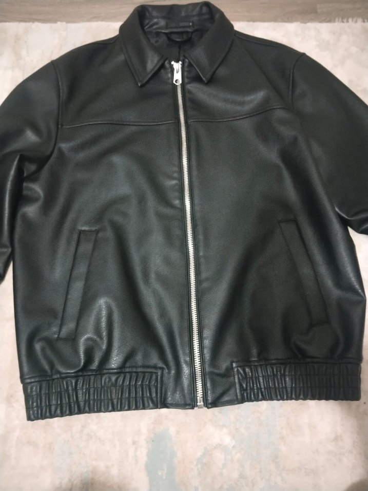 zara erkek deri ceket - Görsel 4