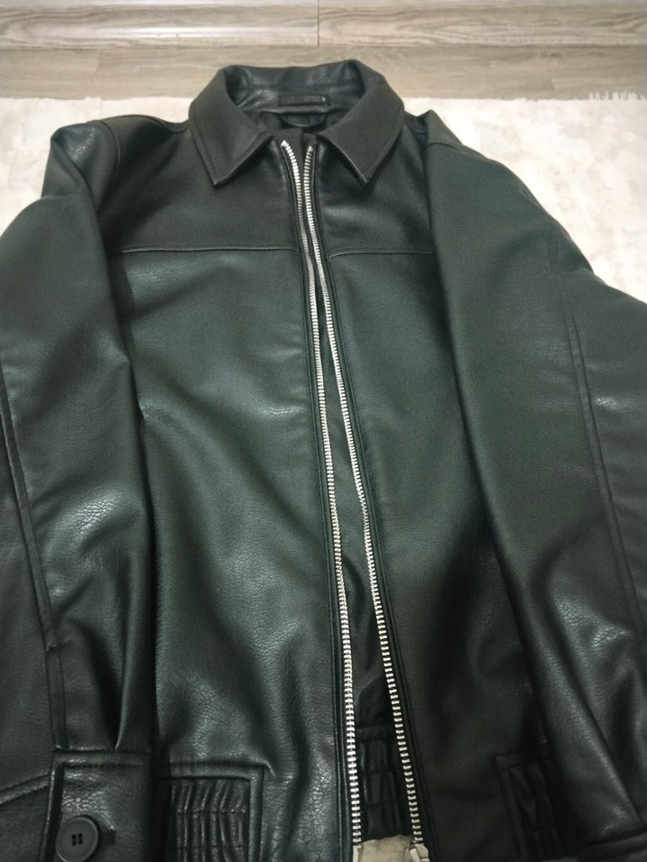 zara erkek deri ceket - Görsel 5