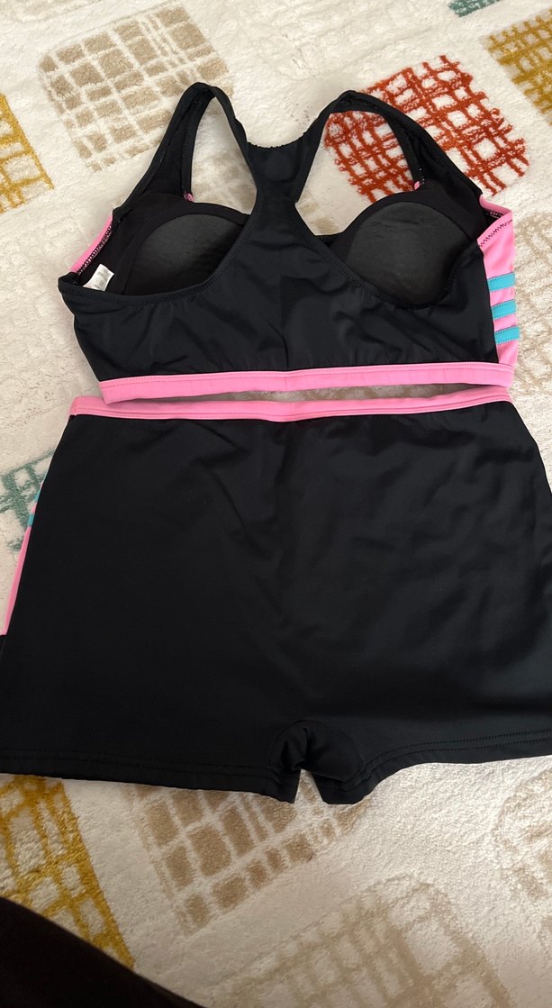 Pembe Siyah Spor Mini Mayo Takımı - Görsel 2