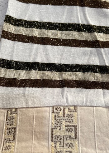 Çizgili Uzun Kollu Hamile Bluzu - Görsel 11