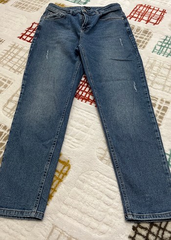 LC Waikiki Kadin Mavi Regular Fit Denim Jean