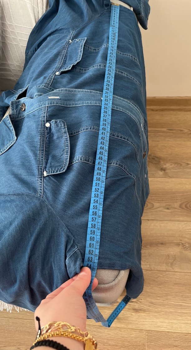 Mavi Kadın Düğmeli Denim Ceket - Görsel 5