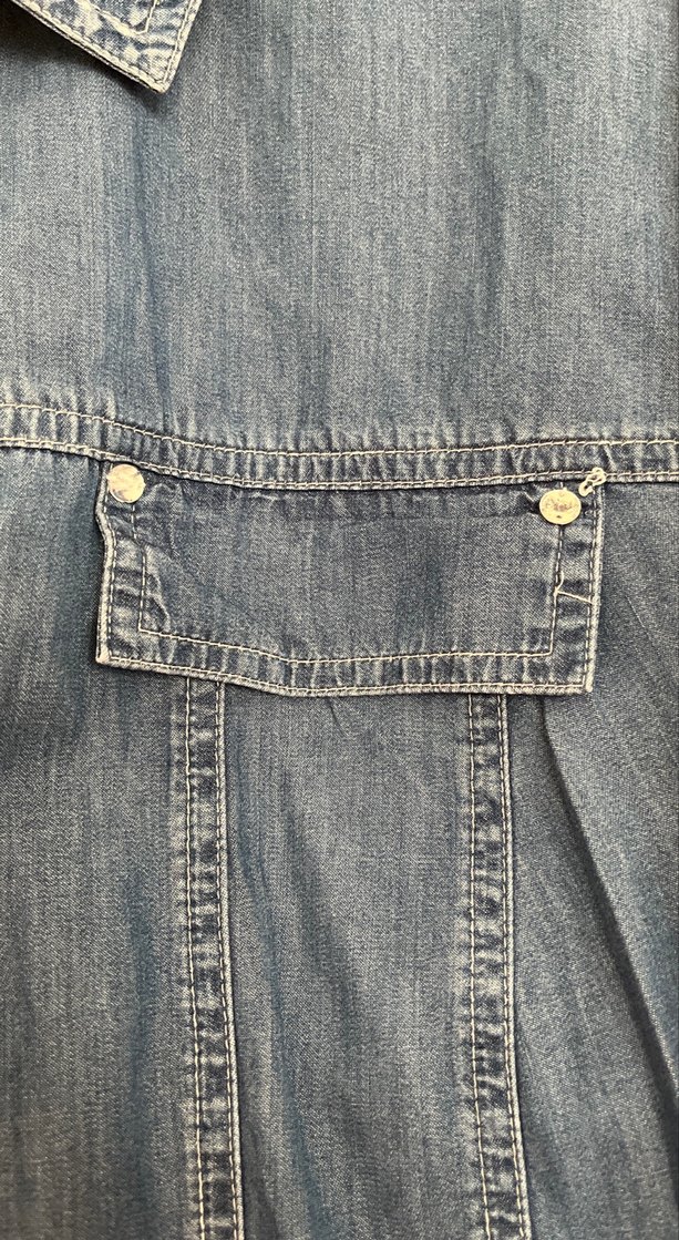 Mavi Kadın Düğmeli Denim Ceket - Görsel 2