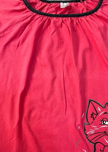 Renkli Baskılı Hamile Kısa Kollu Tişört - Görsel 3