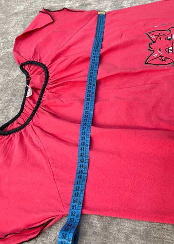 Renkli Baskılı Hamile Kısa Kollu Tişört - Görsel 2