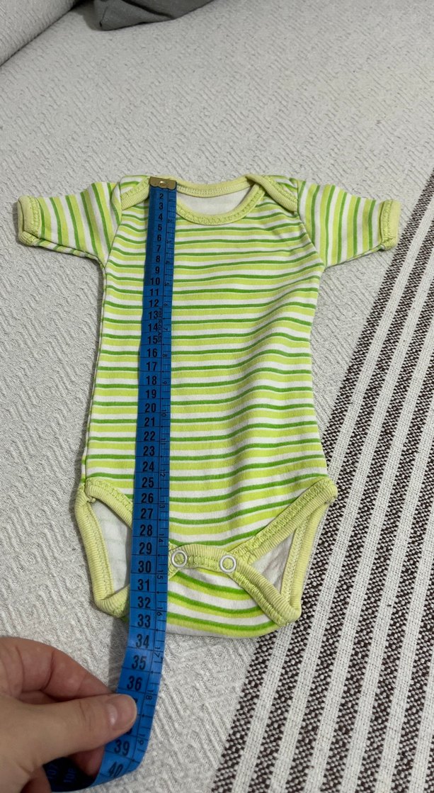 Uzun Kollu Yeşil Bebek Erkek Kıyafet Seti - Görsel 4