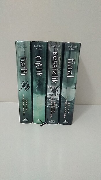 Hush hush serisi ciltli fısıltı serisi