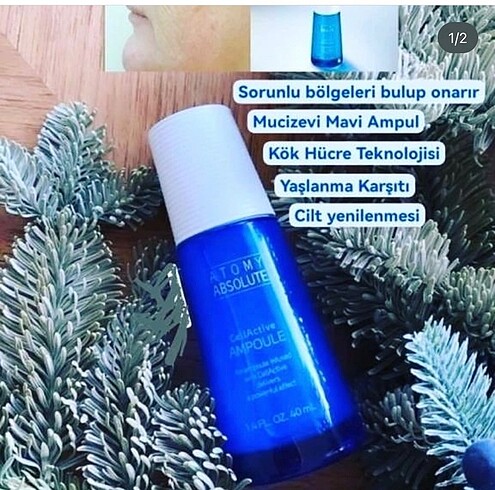 Atomy kök hücre teknolojisiyle üretilmiş absolute serum