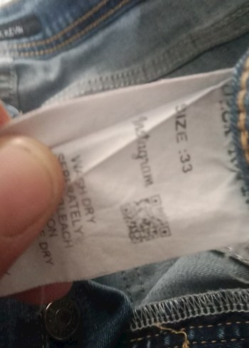 Mavi erkek pantolon - Görsel 2