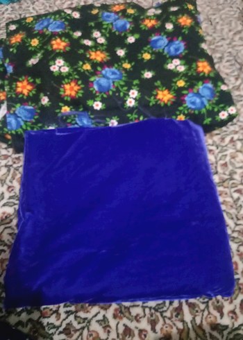 Çiçek Desenli eski kumaş - Görsel 2