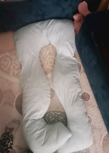 Beyaz Hamile ve Emzirme Yastığı - Görsel 2