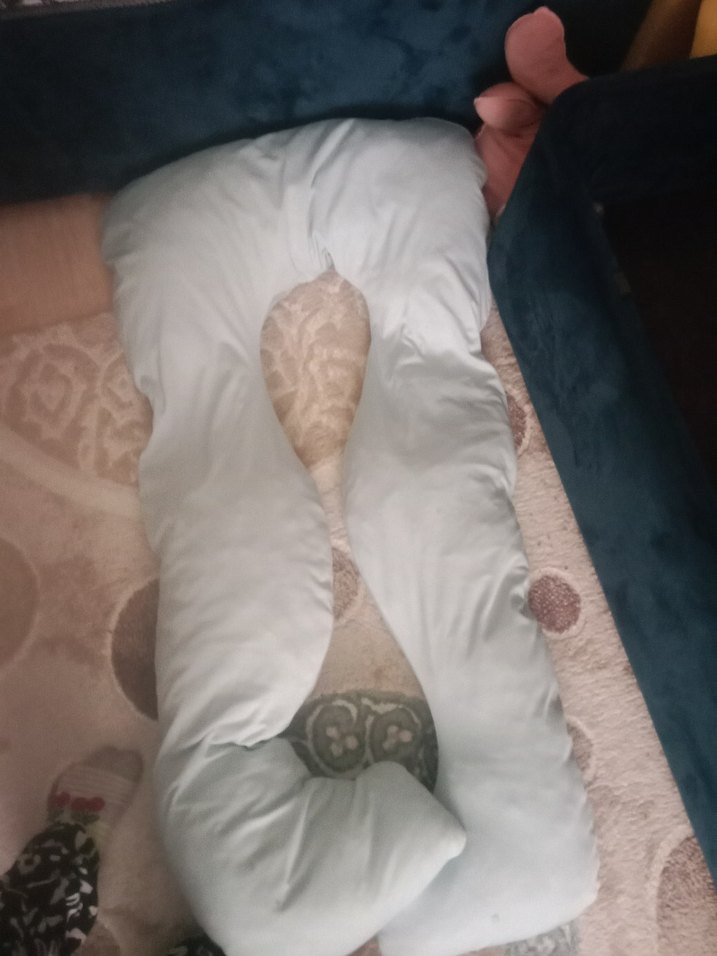 Beyaz Hamile ve Emzirme Yastığı - Görsel 2