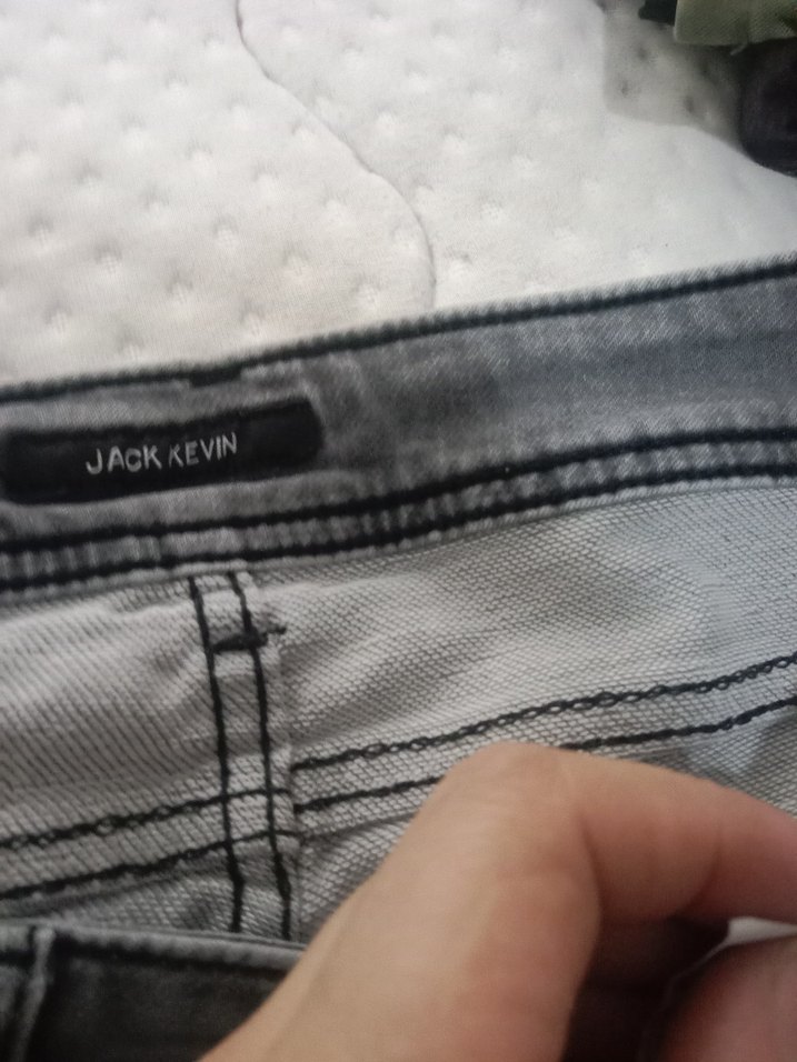 Gri Erkek Denim Regular Fit Jean - Görsel 3