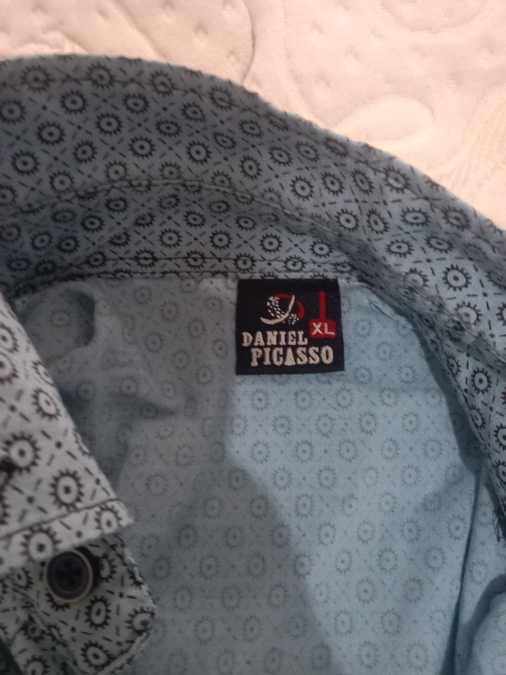 Gri Pamuklu Uzun Kollu Erkek Gömlek - Görsel 2