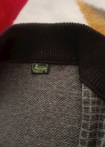 Gri Erkek Triko Hırka - Görsel 2