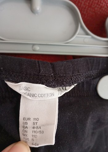 Kız Çocuk Siyah İnce Tayt - Görsel 5