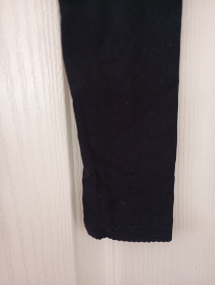 Kız Çocuk Siyah İnce Tayt - Görsel 2