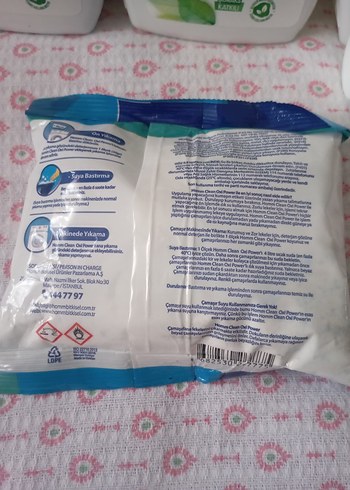 Homm Clean Beyazlar İçin Toz Deterjan - Görsel 2