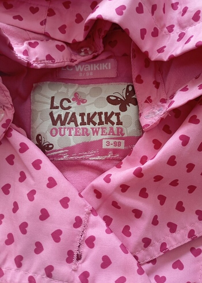 Kız çocuk yağmurluk  - Görsel 2