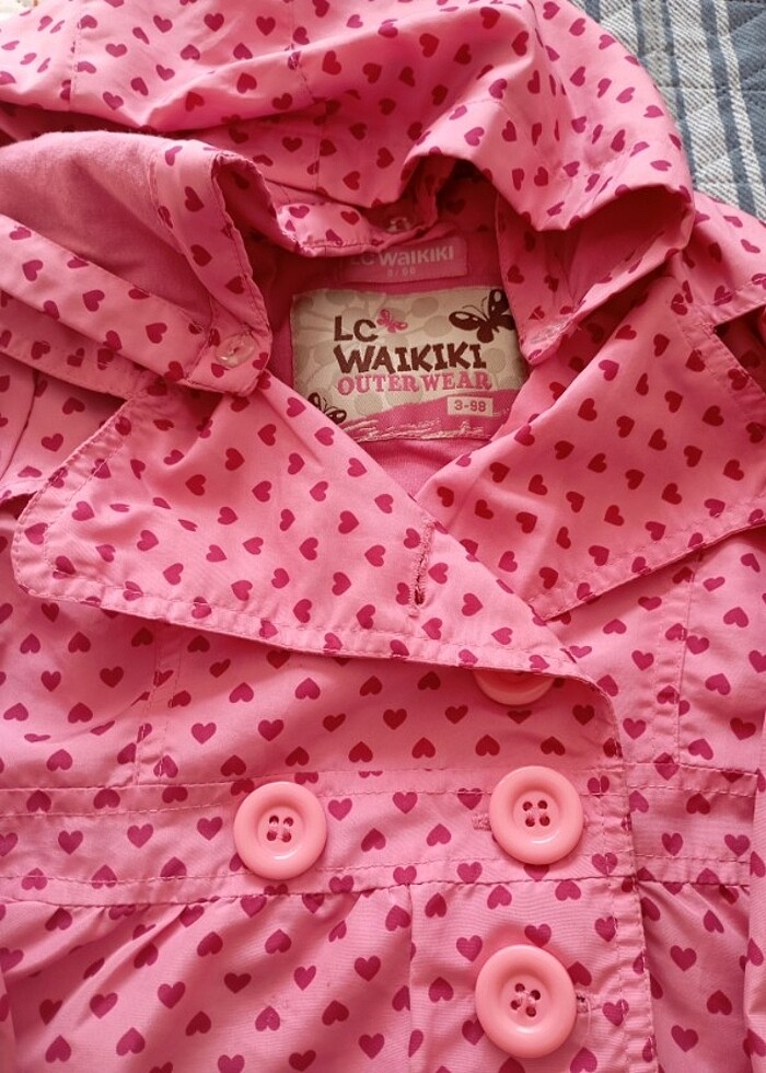 Kız çocuk yağmurluk  - Görsel 3