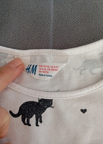 H&M Kız çocuk tsort 