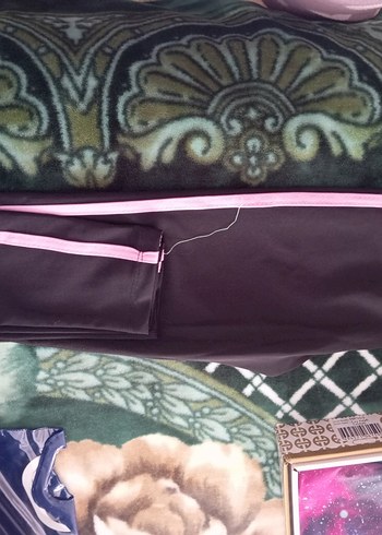 Kızlar için Pembe Dar Kesim Tayt - Görsel 6